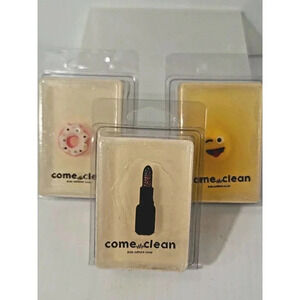 Come Clean Soap Pure Glycerin Soap Collectible Pop Culture Icons Gift Box Set 3